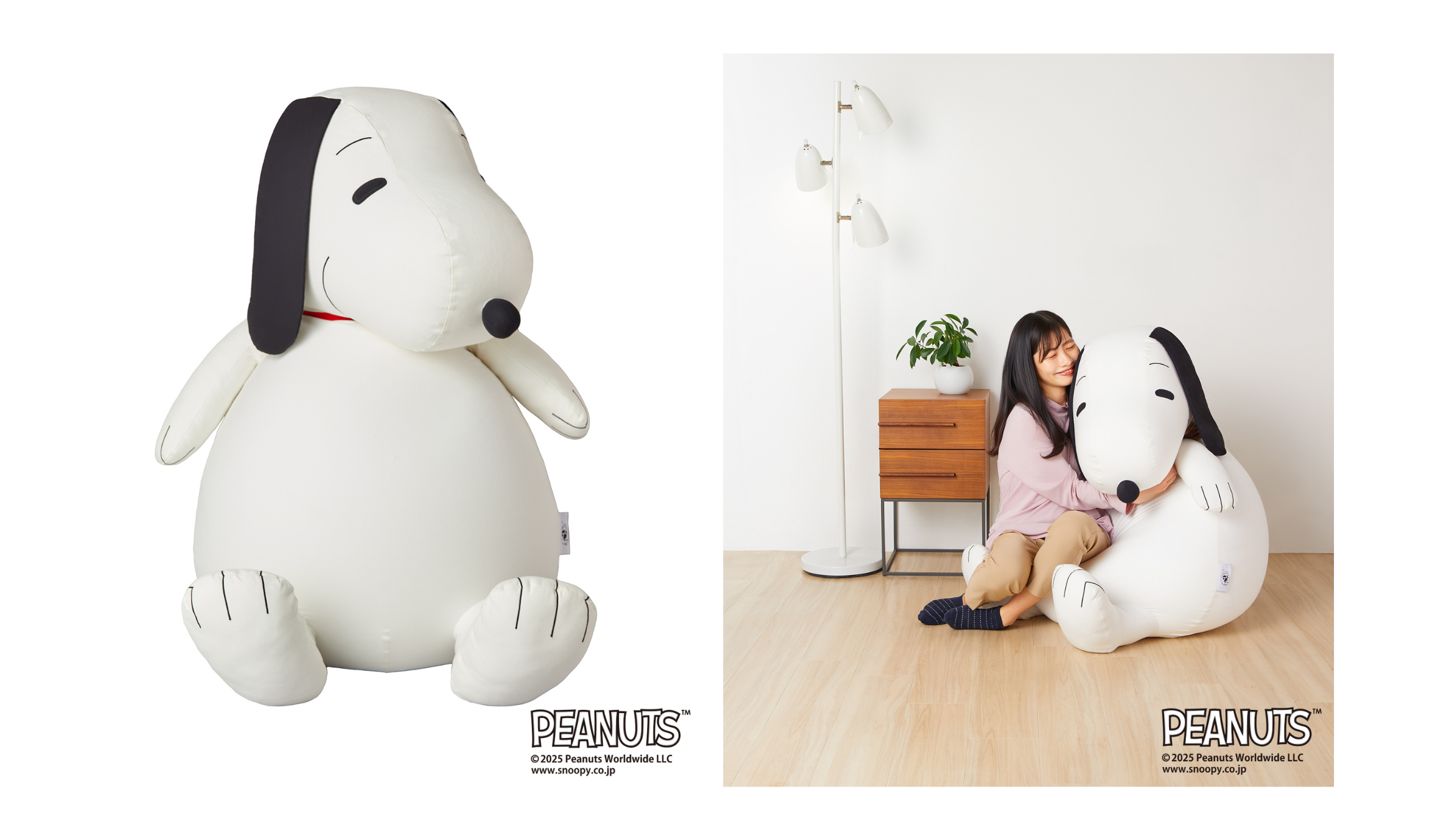 スヌーピーの特別なYogiboが誕生。「Yogibo Hugger SNOOPY」、三越